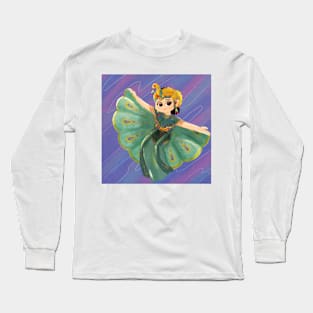 the Peacock dance by xoalsohanifa Long Sleeve T-Shirt